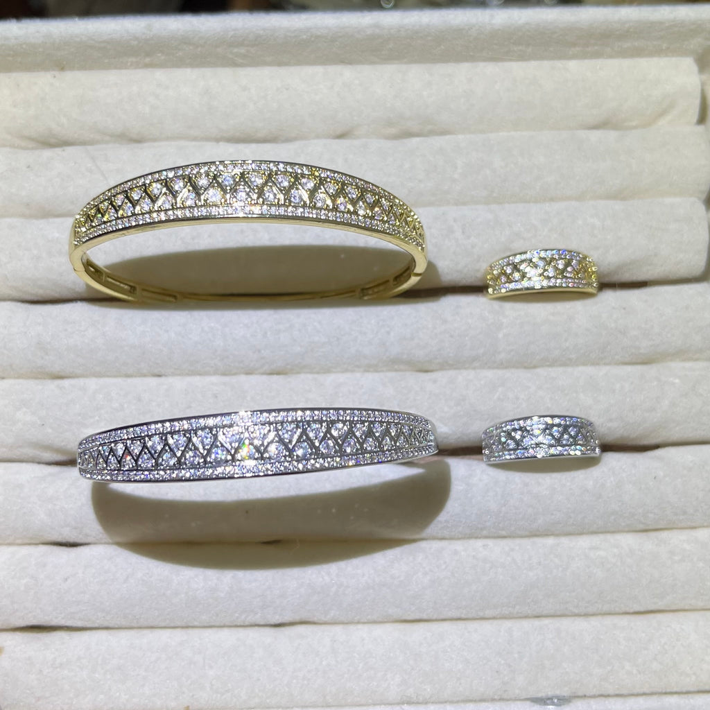 Prism Sparkle Golden & Silver set