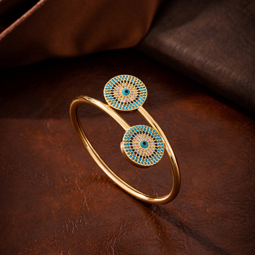 Turkish Nazar 🧿 Evil Eye Open bangle and Ring set